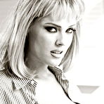 Pic of 
	  Jennifer Avalon black and white | Sexy-Models.Net
