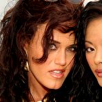 Pic of Kinky lesbian Kaylani Lei with girlfriends are in the open sea having the nasty licking