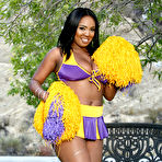 Pic of ebony cheerleader