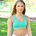 Pic of Harley King Sporty Blonde in Shorts