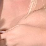 Pic of Blonde haired BBW girl Ivy 36F with cute face gives headjob from your perspective