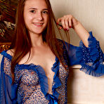 Pic of Afina in Flirty Blue by Love Hairy | Erotic Beauties