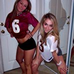 Pic of Brooke Marks Naked Football Party Fun