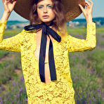 Pic of Amelie Lou Yellow Lace Dress