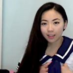Pic of Pretty Asian girlfriend dressed in school uniform fucked hard and facialized - AmateurPorn