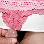 Pic of Sperm on pink lace panties - 14 Pics | xHamster