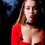 Pic of Russian Smokers | Ksenia is smoking two different cigarretes in this video