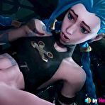 Pic of Arcane Jinx Pussy To Anal Holes Switch (With Sound) 3d Animation Hentai Anime Game ASMR Voice - FAPCAT
