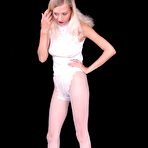 Pic of Long Skinny Legs Amateur In White Pantyhose