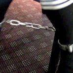 Pic of Cuffkeys Cuties | American Domme Shackled To a chair