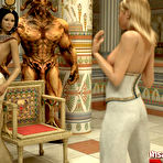 Pic of Egyptian 3D Monster Threesome