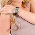 Pic of WatchGirls.net | Sandy wearing a Citizen diver's watch