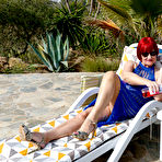 Pic of Poolside Seduction! Granny Linda Seduces the young Poolboy! - Free Mature.nl content