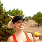 Pic of Freya Mayer Sporty Blonde Loves Tennis