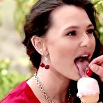 Pic of Cherrypimps: Liz Jordan Dribbles Ice Cream on Her Perky Natural Tits on PornHD - AmateurPorn