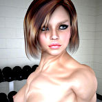 Pic of Muscled Hotties 3D | Erotic Fitness Session