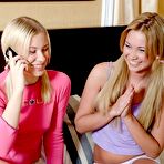 Pic of TeenCoreClub - Blonde Teen Twins Sharing A Big Dick