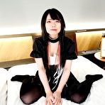 Pic of   Akane Okawa in a MMF threesome where she gets two dicks to suck on | Tenshigao