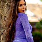 Pic of Laura Hollyman Purple Haze Skin Tight Glamour / Hotty Stop