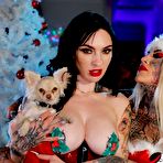 Pic of Evilyn Ink and Misha Montana Have Some Christmas Fun!