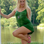 Pic of Evadne G in Green Dress by Stunning 18 | Erotic Beauties