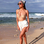 Pic of Camila Luna Exotic Beach Model