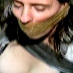 Pic of tied-and-gagged.com | 25 YEAR OLD SINGLE MOM IS WRAP TAPE GAGGED, DUCT TAPE BALL-TIED, BAREFOOT, TOE-TIED, GAG-TALKING AND EXPOSED TITS (D75-17)