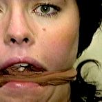 Pic of tied-and-gagged.com | 25 YEAR OLD DAY CARE WORKER GETS HER MOUTH STUFFED AND GAGGED WITH PANTYHOSE, CLEAVE GAGGED, F0RCED TO TAKE OFF PANTYHOSE & SMELL THEM, F0RCED TO CHANGE CLOTHS WHILE GAGGED (DVD-75-12)
