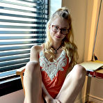 Pic of Riley Star in Slim Blonde with Glasses at ATK Girlfriends - Free Naked Picture Gallery at Nudems