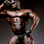 Pic of Gay black muscle boy posing nude free photoset 2 with JOE