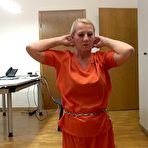 Pic of bound-ticklish-girl | Isabel - Escaped prisoner in the office Part 2 of 8