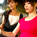 Pic of   Akubi Yumemi and Hitomi Kanou are working in a restaurant | JapanHDV