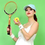 Pic of Lucy Vixen Tennis Lesson Pinup WOW - Cherry Nudes