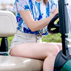 Pic of Matty Nude in Golf Buggy by Tora Ness | Erotic MetArt