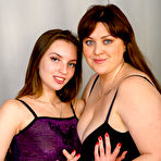 Pic of Big breasted Zena seduces her hot stepdaughter Vika Lita for old and young lesbian sex - Mature.nl