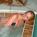 Pic of springbreaklife - Spring Break Club Flashers and Party Girl Late Night Hot Tub Girl Again