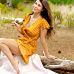 Pic of teendreams - Alice in yellow polka dot dress