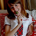 Pic of Beauty Angels - Zanna Tilda in Schoolgirl Lollipop | Wild Cherries Teen Porn