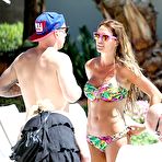 Pic of Busty Danielle Lloyd sexy in bikini poolside