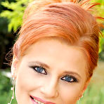 Pic of Redhead Babe Giving A Blowjob