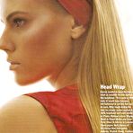 Pic of Maryna Linchuk non nude posing mag scans