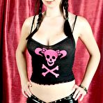 Pic of Sassy Shemale In Pigtails acting naughty