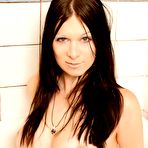 Pic of Brunette Shemale Naked In The Bathtub
