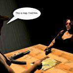 Pic of Lara Croft and stone dick: 3D comics and anime story about hardcore and bizarre adventures of famous young busty maid
