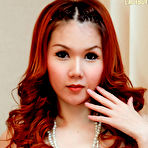 Pic of See satin clad shemale stroking her sheaf