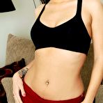 Pic of porn star Roxy Deville working out at home with her neighbor!