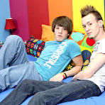Pic of Chris Jett and Jordan Long can't remember anything when they wake up, but they don't mourn the lost memories, they make new ones 5 gay twinks standing