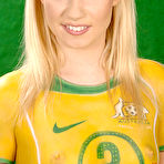 Pic of Sex Previews - Yasmine Gold blonde babe is posing naked australian soccer outfit
