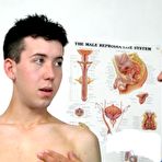 Pic of The doctor put on a pair of gloves and started to insert the rubber toy into my ass gay cum smoking