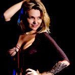 Pic of Busty Tattooed Blonde Girl